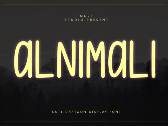 Alnimali Font for Creative Makers