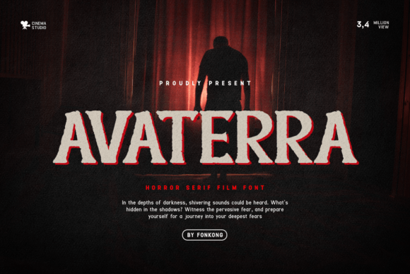 Avaterra Font for Creative Makers