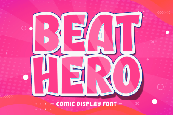 Beat Hero Font for Creative Brands