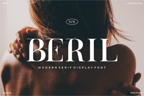 Beril: A Modern Display Font for Impactful Campaigns