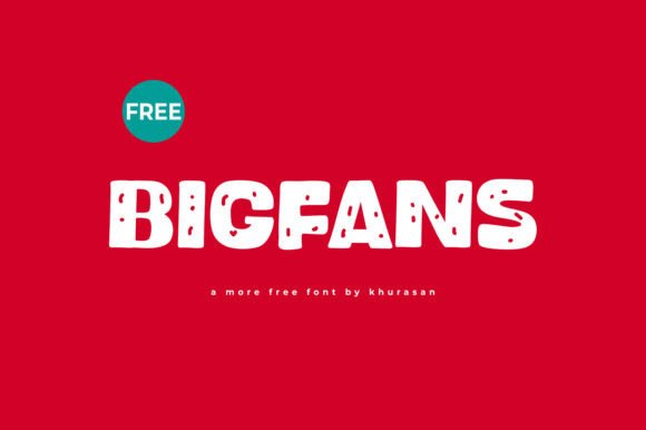 Bigfans Font for Bold Design