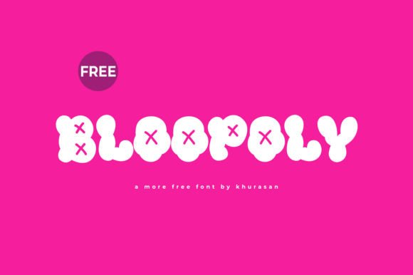 Bloopoly Font for Creative Brands