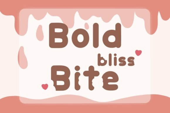 Boldbliss Bitebliss Font for Bold Branding