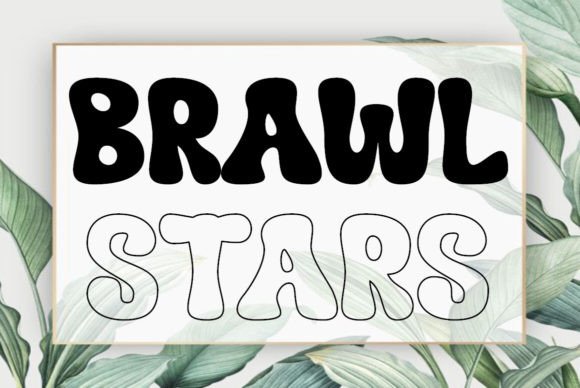 Brawl Stars Font for Bold Design