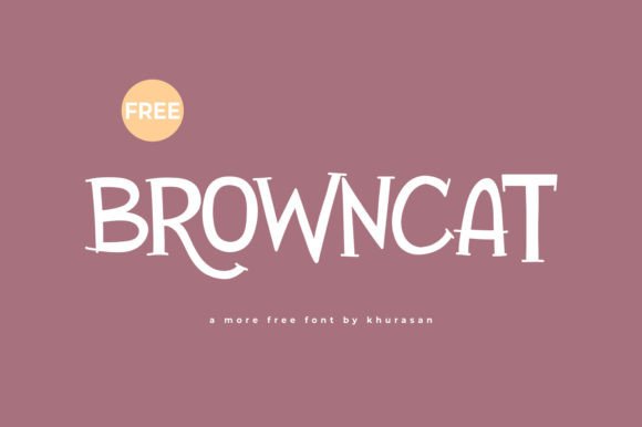 Browncat: A Stylish Font for Creative Projects