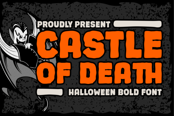 Castle of Death Font for Bold Campaigns