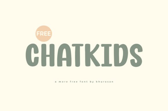 Chatkids Font for Creative Design