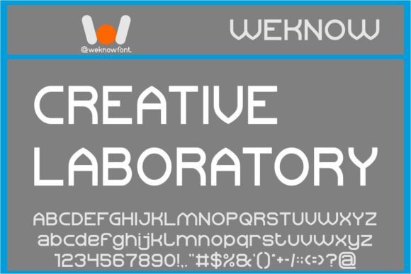 Creative Laboratory Font