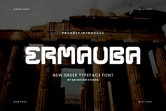 Ermauba: A Greek Font for Elegant Branding