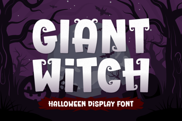 Giant Witch Font for Creative Branding