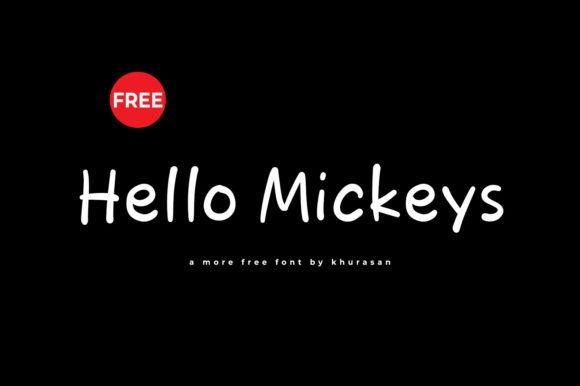 Hello Mickeys Font Review