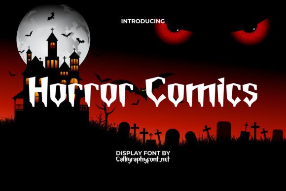 Horror Comics Font for Bold Branding