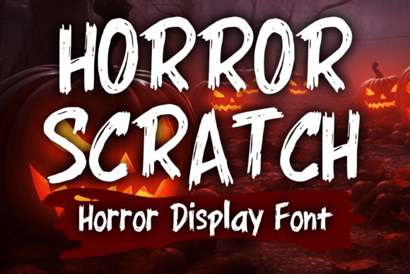 Horror Scratch Font for Bold Branding