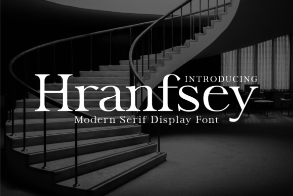 Hranfsey Font for Business Branding