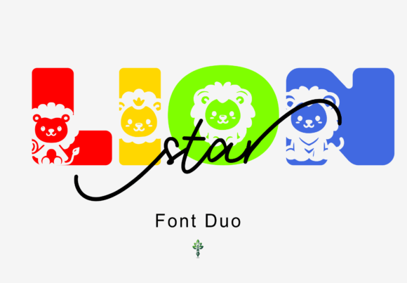 Lion Star Font for Creative Projects