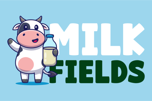Milk Fields Font for Bold Branding