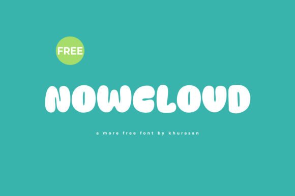 Nowcloud Font for Web Design