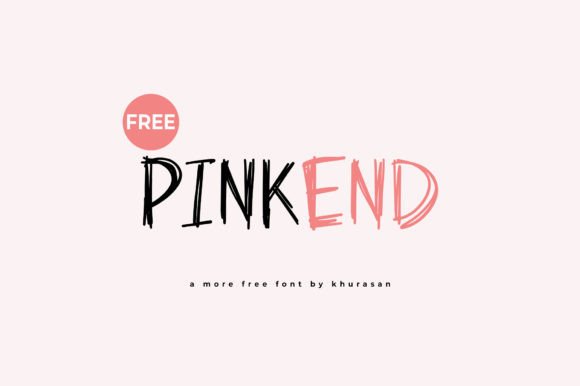 Pinkend: A Modern Brush Font