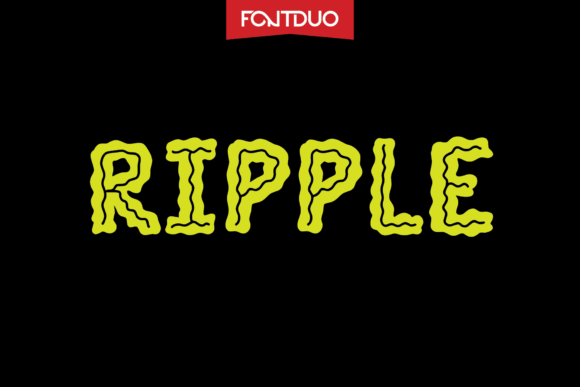 Ripple: A Fluid Font for Creative Projects