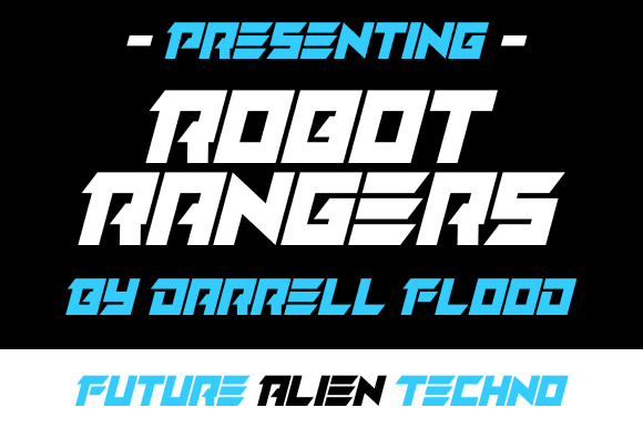 Robot Rangers Font for Bold Campaigns