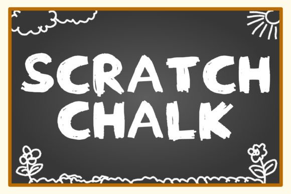 Scratch Chalk Font
