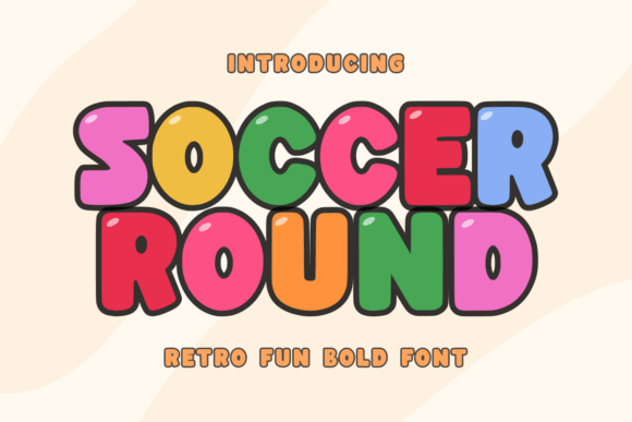 Soccer Round Font for Bold Branding