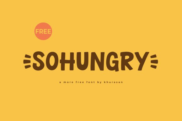 Sohungry Font for Web Design