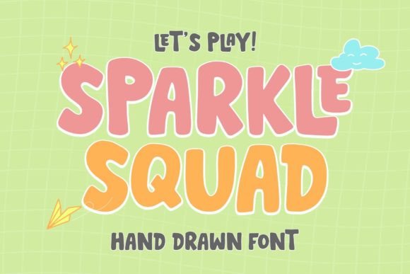 Sparkle Squad Font for Creative Projects