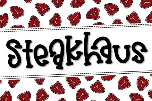 Steakhaus: Bold Display Font for Impactful Campaigns