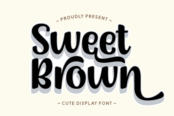Sweet Brown Font for Creative Brands