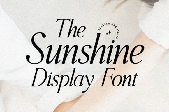The Sunshine Display Font