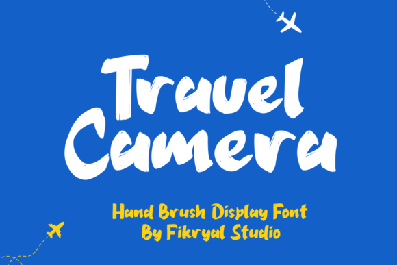 Travel Camera Font for Web Design